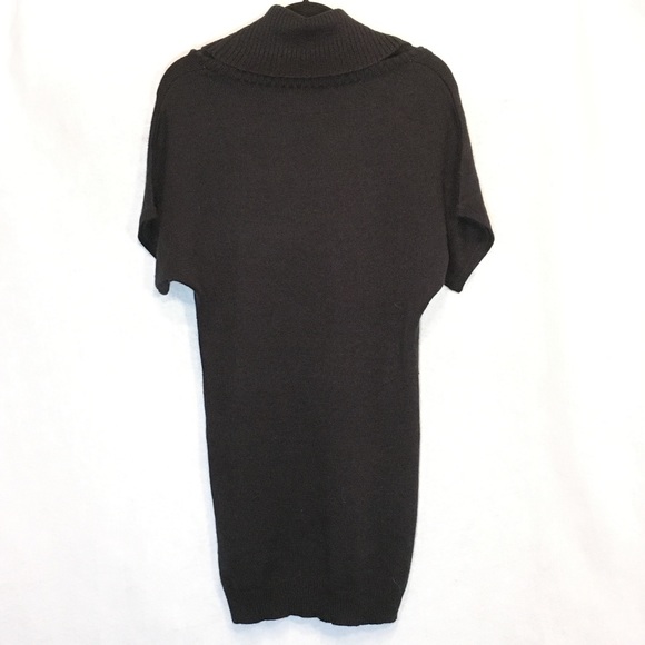 H&M Divided 8 Dress Black Sweater Short Sleeve - Picture 4 of 7